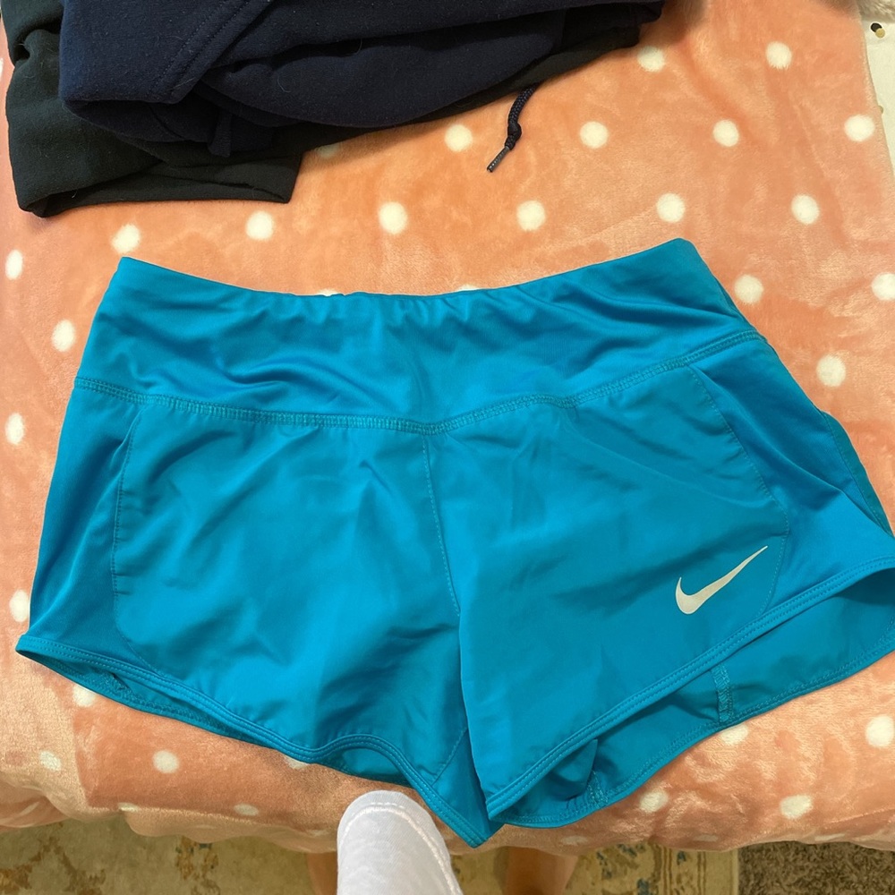 baby blue nike shorts